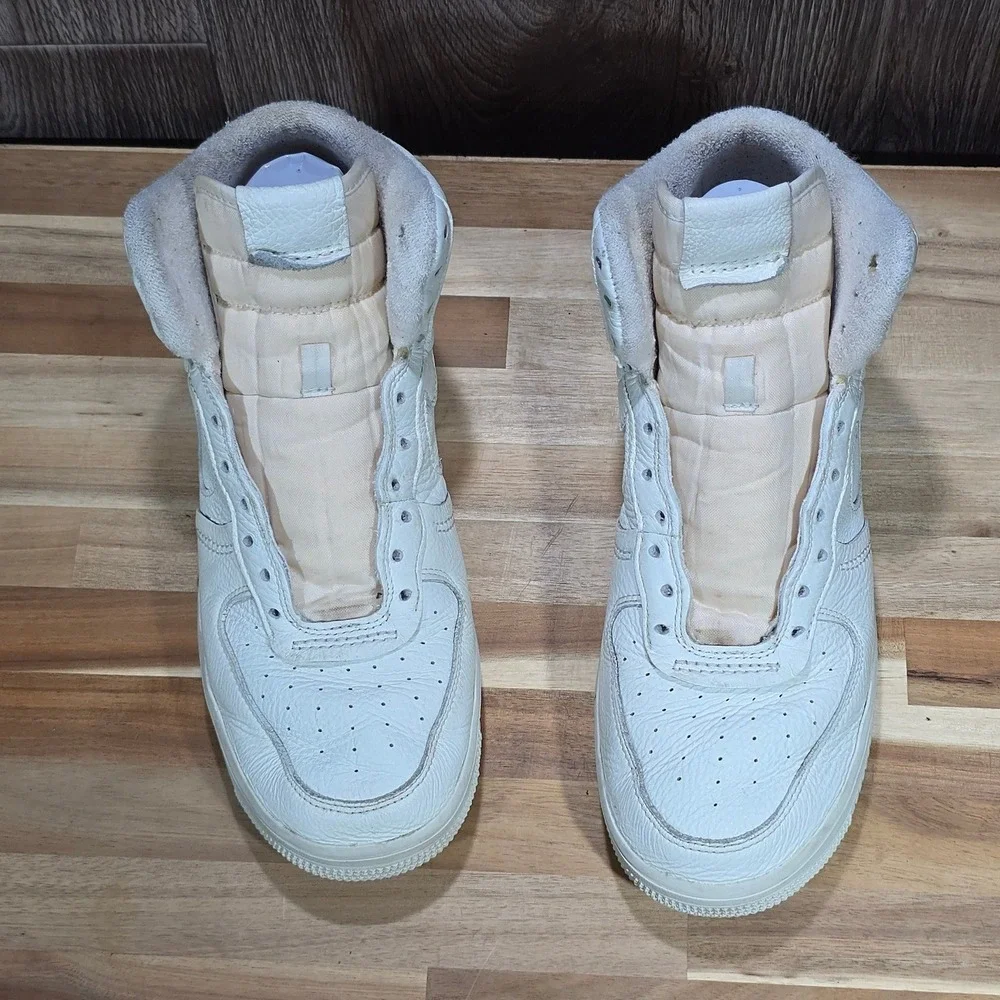 Nike Air Force 1 High‎ Sculpt Sail DC3590-102 Womens 9.5 White Retro Sneakers